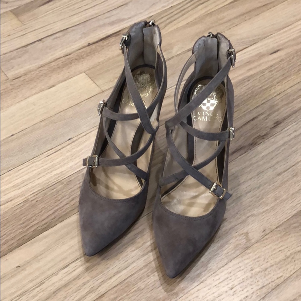 Vince Camuto Taupe Heels